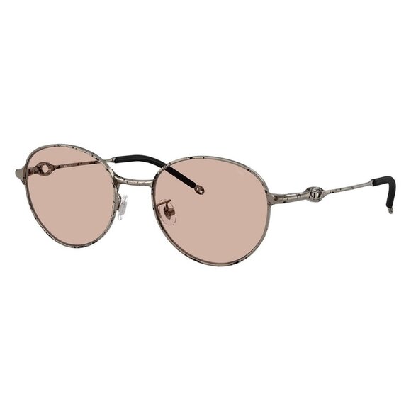 New DIESEL Silver Round DL1012D 1032/73 Sunglasses Women - Picture 1 of 6